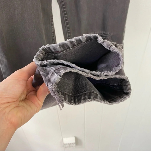 Lee Vintage 90s Jeans Faded Distressed Faded Brown High Rise 26” X 30” Mom - Picture 5 of 16